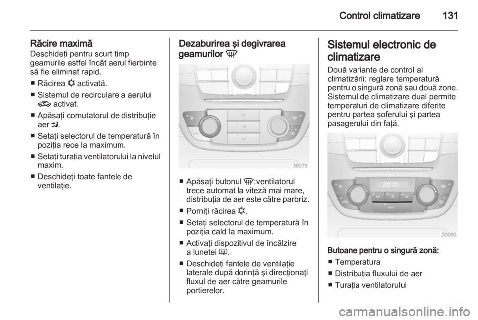 OPEL INSIGNIA 2012 Manual de utilizare (in Romanian) OPEL INSIGNIA 2012 Manual de utilizare (in Romanian)