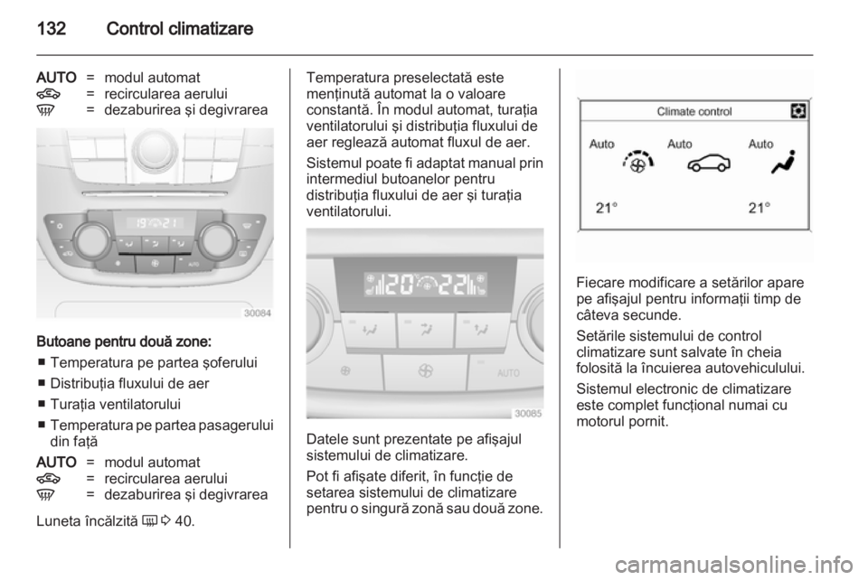 OPEL INSIGNIA 2012 Manual de utilizare (in Romanian) OPEL INSIGNIA 2012 Manual de utilizare (in Romanian)
