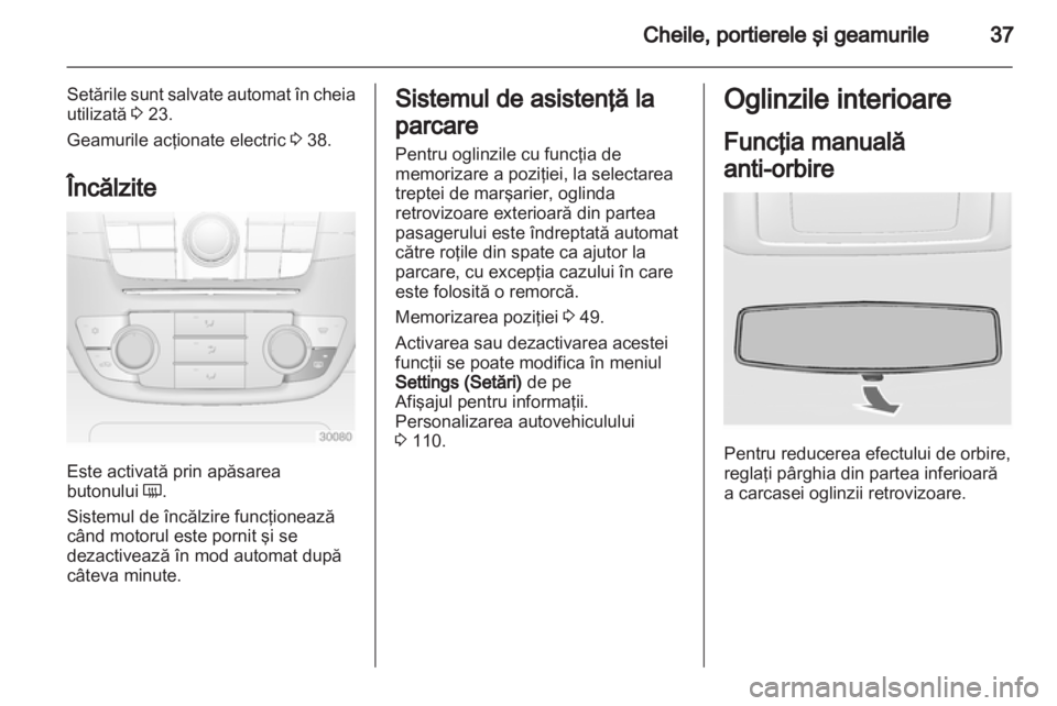 OPEL INSIGNIA 2012  Manual de utilizare (in Romanian) 