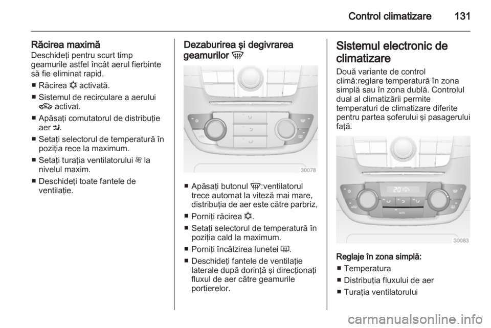 OPEL INSIGNIA 2012.5 Manual de utilizare (in Romanian) OPEL INSIGNIA 2012.5 Manual de utilizare (in Romanian)