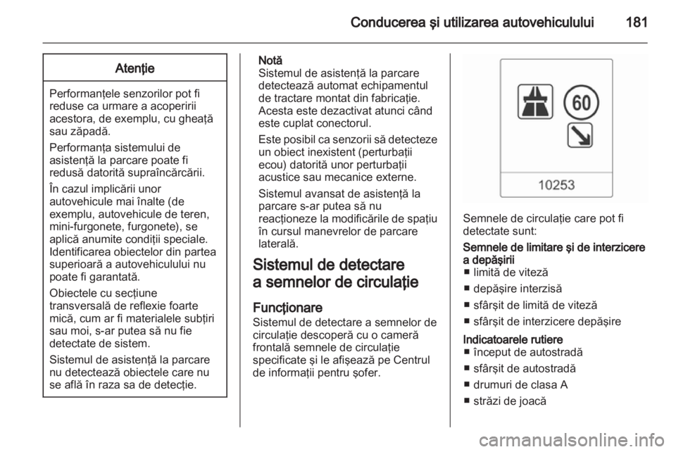 OPEL INSIGNIA 2012.5 Manual de utilizare (in Romanian) OPEL INSIGNIA 2012.5 Manual de utilizare (in Romanian)
