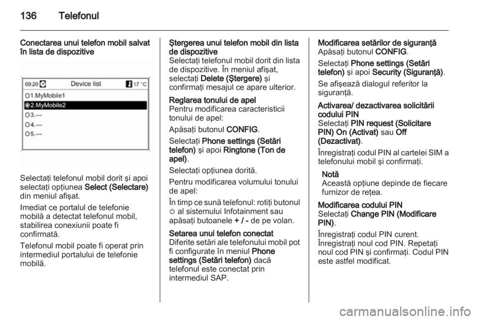 OPEL INSIGNIA 2013 Manual pentru sistemul Infotainment (in Romanian) OPEL INSIGNIA 2013 Manual pentru sistemul Infotainment (in Romanian)