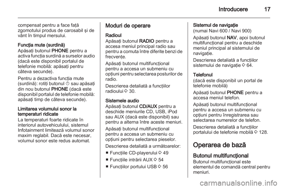 OPEL INSIGNIA 2013  Manual pentru sistemul Infotainment (in Romanian) 