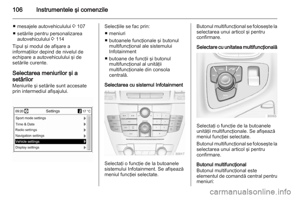 OPEL INSIGNIA 2013  Manual de utilizare (in Romanian) 