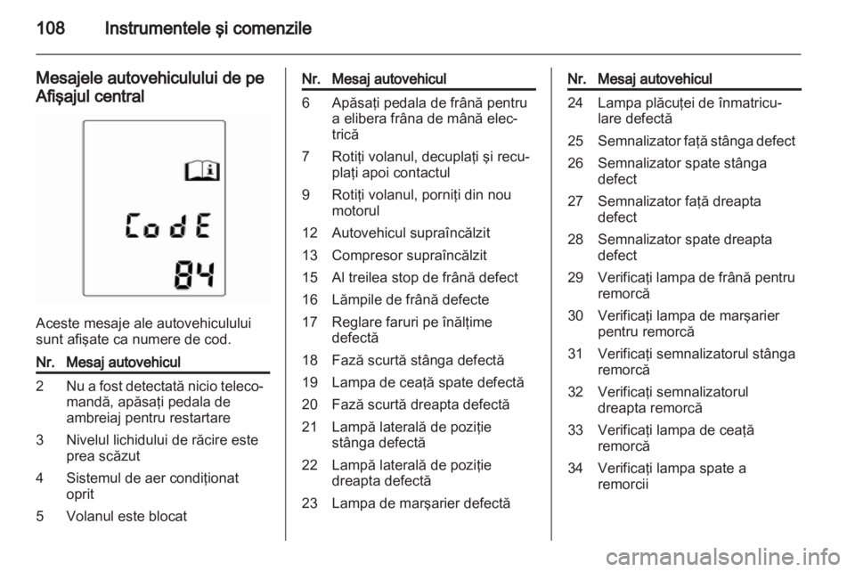 OPEL INSIGNIA 2013  Manual de utilizare (in Romanian) 