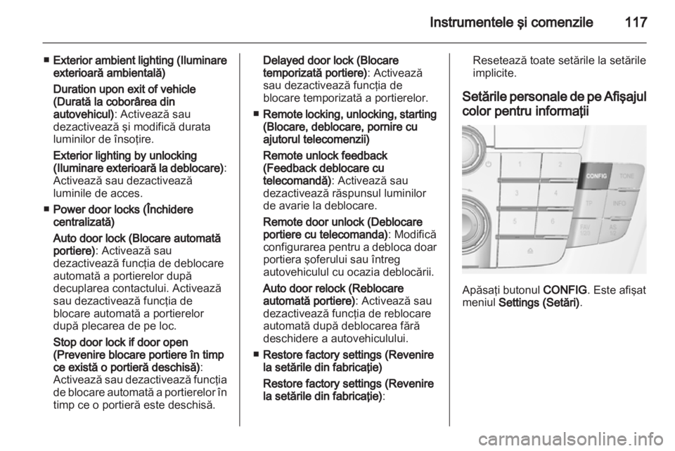 OPEL INSIGNIA 2013  Manual de utilizare (in Romanian) 