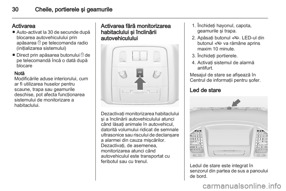 OPEL INSIGNIA 2013  Manual de utilizare (in Romanian) 