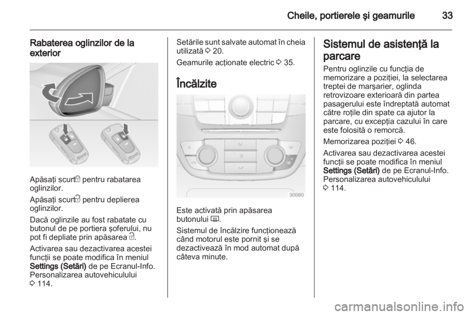 OPEL INSIGNIA 2013  Manual de utilizare (in Romanian) 