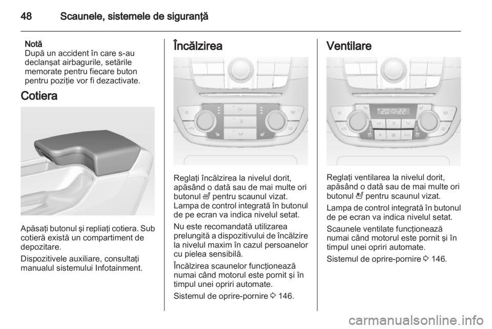 OPEL INSIGNIA 2013  Manual de utilizare (in Romanian) 