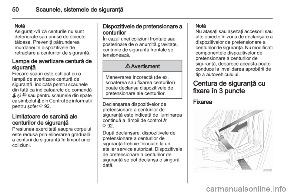 OPEL INSIGNIA 2013  Manual de utilizare (in Romanian) 