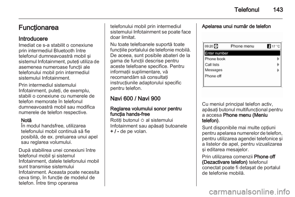 OPEL INSIGNIA 2013.5  Manual pentru sistemul Infotainment (in Romanian) 