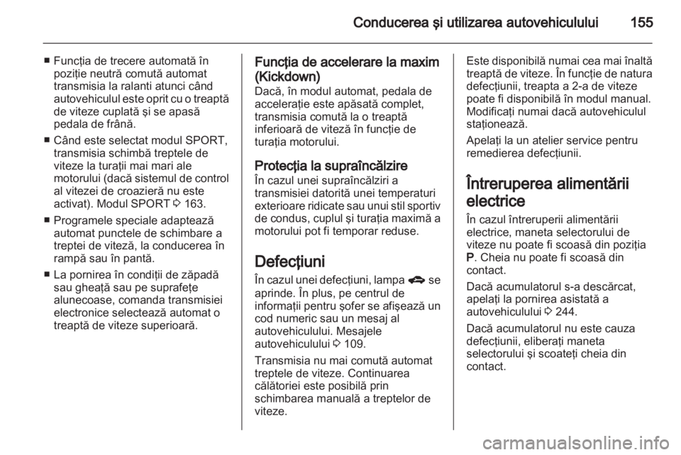 OPEL INSIGNIA 2013.5  Manual de utilizare (in Romanian) 