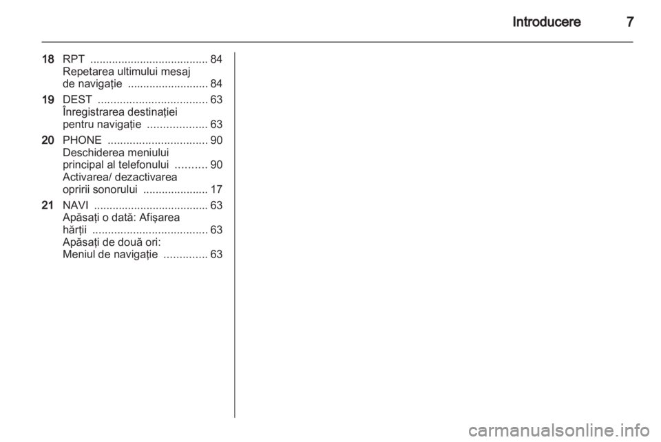 OPEL MERIVA 2011  Manual pentru sistemul Infotainment (in Romanian) 