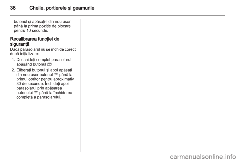 OPEL MERIVA 2011 Manual de utilizare (in Romanian) OPEL MERIVA 2011 Manual de utilizare (in Romanian)