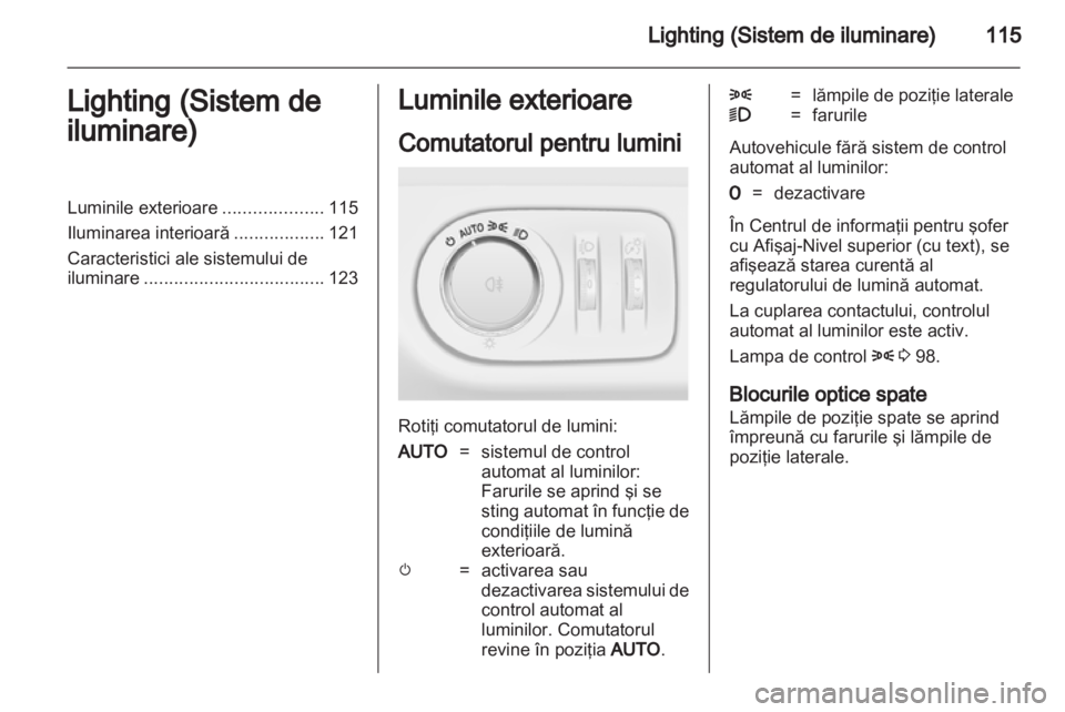 OPEL MERIVA 2011.5  Manual de utilizare (in Romanian) 