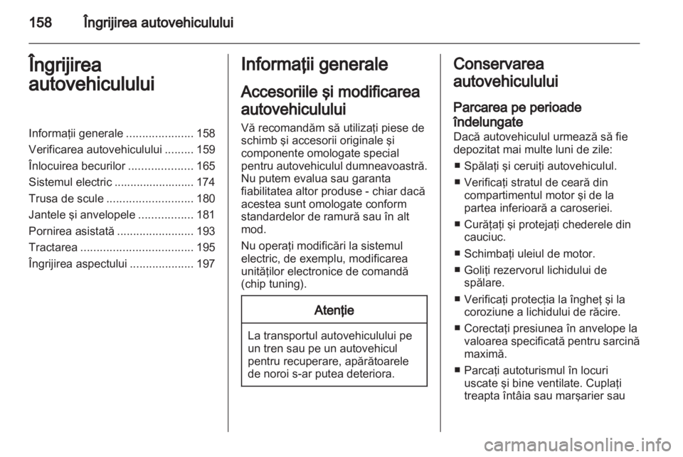 OPEL MERIVA 2011.5  Manual de utilizare (in Romanian) 