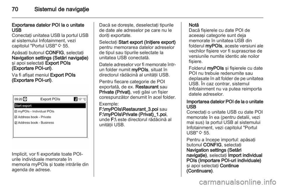 OPEL MERIVA 2012 Manual pentru sistemul Infotainment (in Romanian) OPEL MERIVA 2012 Manual pentru sistemul Infotainment (in Romanian)
