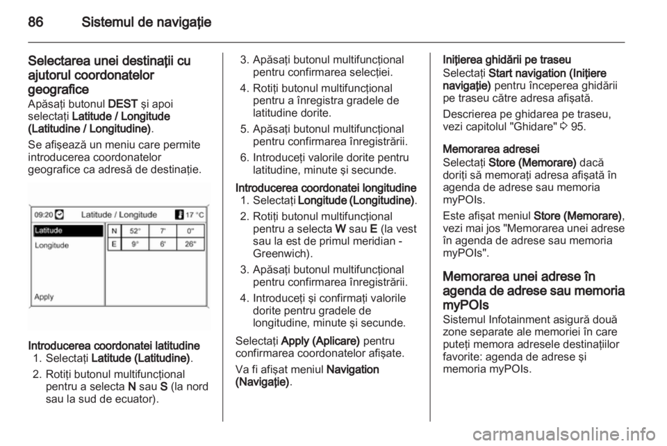 OPEL MERIVA 2012 Manual pentru sistemul Infotainment (in Romanian) OPEL MERIVA 2012 Manual pentru sistemul Infotainment (in Romanian)