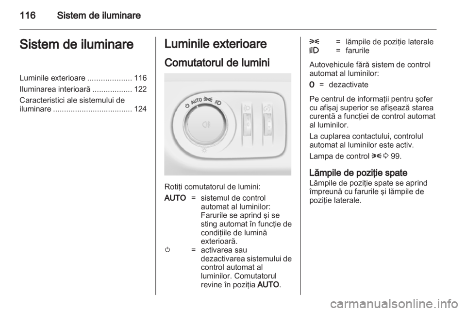 OPEL MERIVA 2012 Manual de utilizare (in Romanian) OPEL MERIVA 2012 Manual de utilizare (in Romanian)