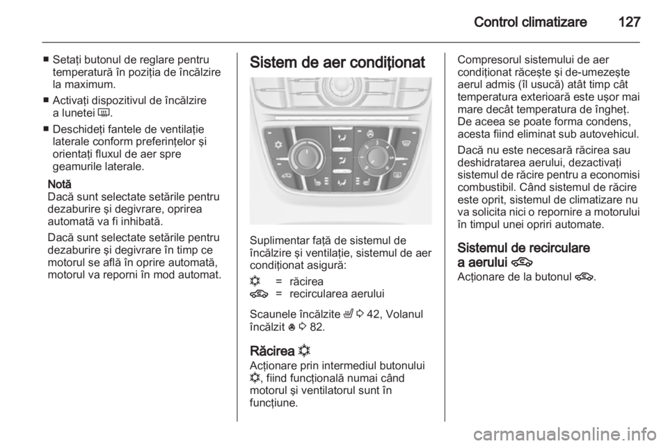 OPEL MERIVA 2012 Manual de utilizare (in Romanian) OPEL MERIVA 2012 Manual de utilizare (in Romanian)