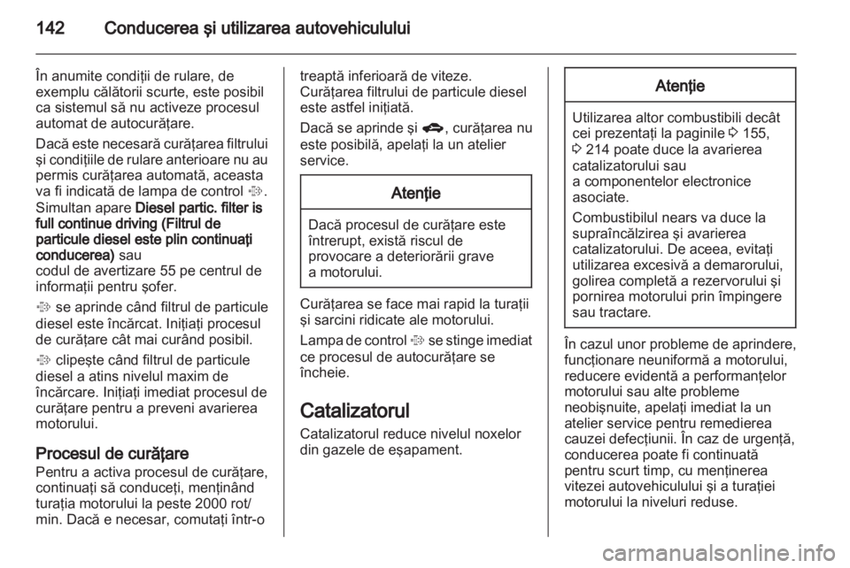 OPEL MERIVA 2012 Manual de utilizare (in Romanian) OPEL MERIVA 2012 Manual de utilizare (in Romanian)