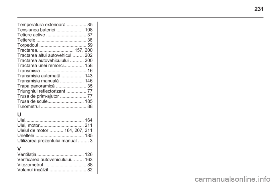OPEL MERIVA 2012 Manual de utilizare (in Romanian) OPEL MERIVA 2012 Manual de utilizare (in Romanian)