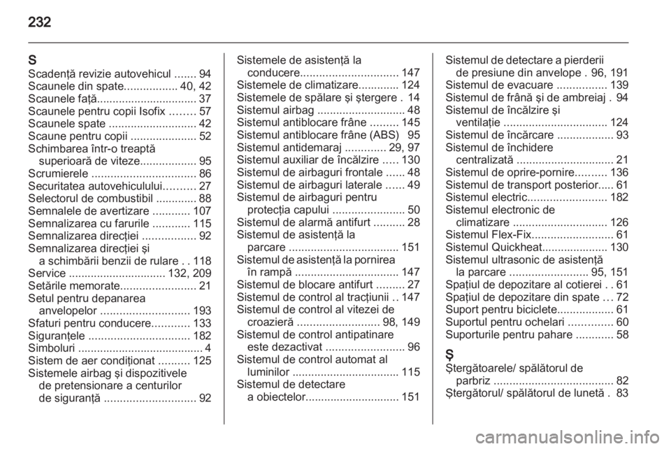 OPEL MERIVA 2012.5  Manual de utilizare (in Romanian) 