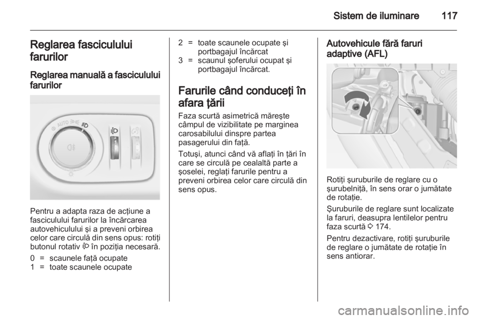 OPEL MERIVA 2013 Manual de utilizare (in Romanian) OPEL MERIVA 2013 Manual de utilizare (in Romanian)