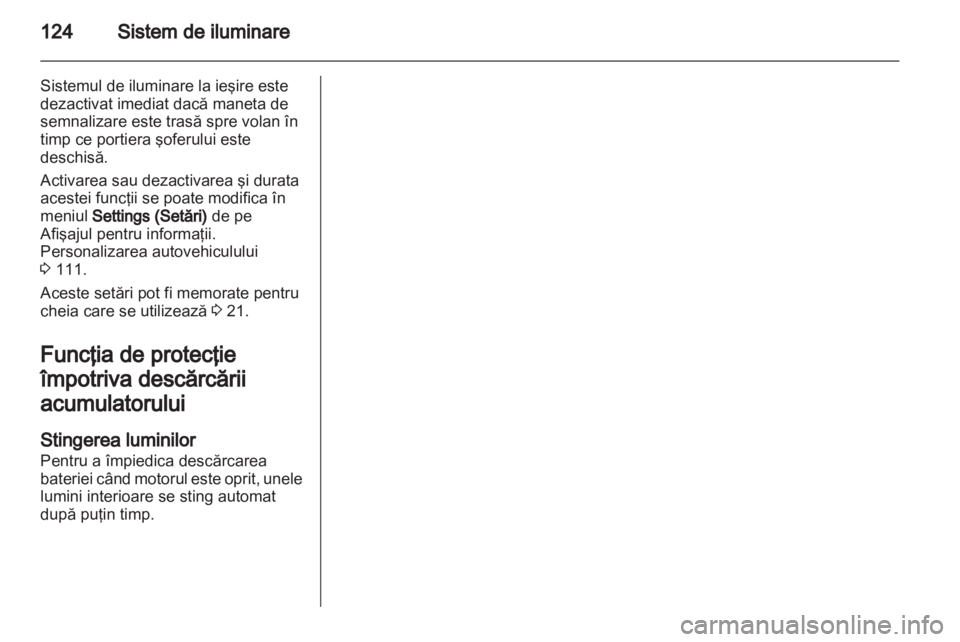 OPEL MERIVA 2013 Manual de utilizare (in Romanian) OPEL MERIVA 2013 Manual de utilizare (in Romanian)