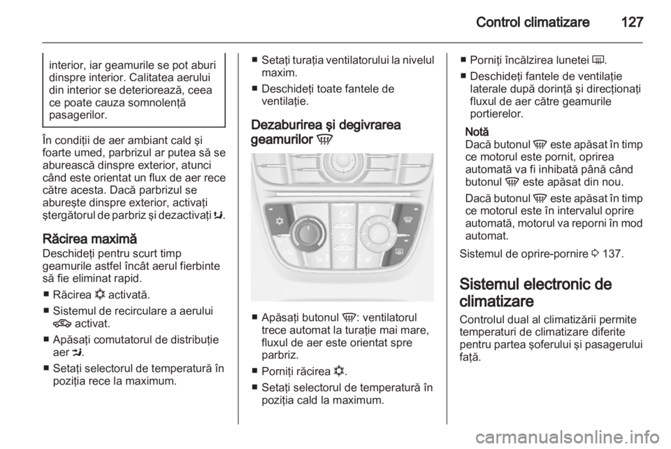 OPEL MERIVA 2013 Manual de utilizare (in Romanian) OPEL MERIVA 2013 Manual de utilizare (in Romanian)
