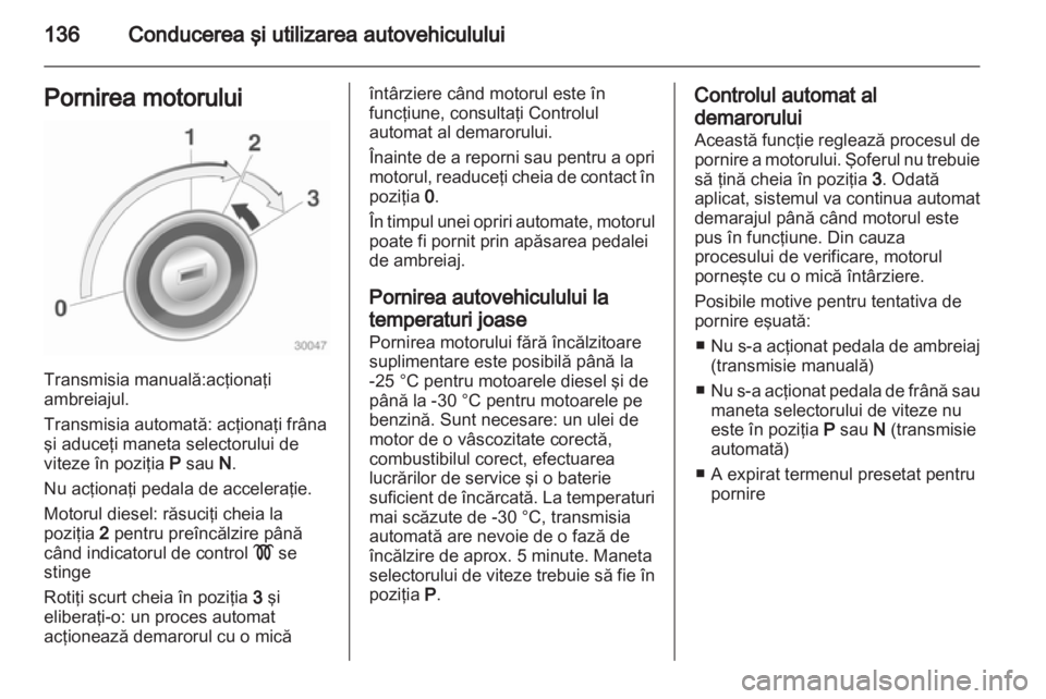 OPEL MERIVA 2013 Manual de utilizare (in Romanian) OPEL MERIVA 2013 Manual de utilizare (in Romanian)