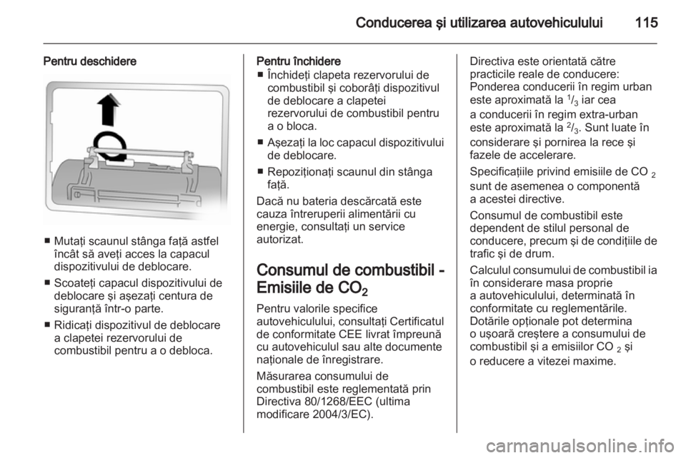 OPEL VIVARO 2012 Manual de utilizare (in Romanian) OPEL VIVARO 2012 Manual de utilizare (in Romanian)