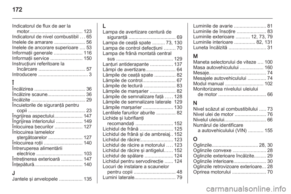 OPEL VIVARO 2012 Manual de utilizare (in Romanian) OPEL VIVARO 2012 Manual de utilizare (in Romanian)