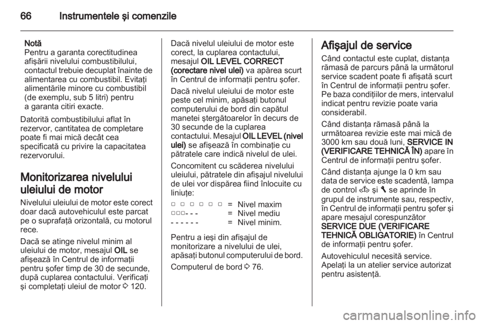 OPEL VIVARO 2012 Manual de utilizare (in Romanian) OPEL VIVARO 2012 Manual de utilizare (in Romanian)