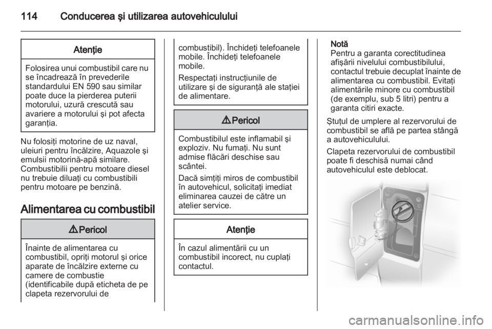 OPEL VIVARO 2013  Manual de utilizare (in Romanian) 