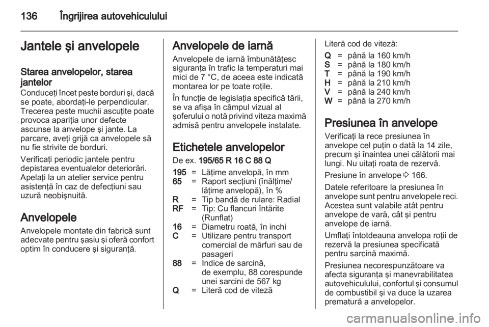 OPEL VIVARO 2013  Manual de utilizare (in Romanian) 