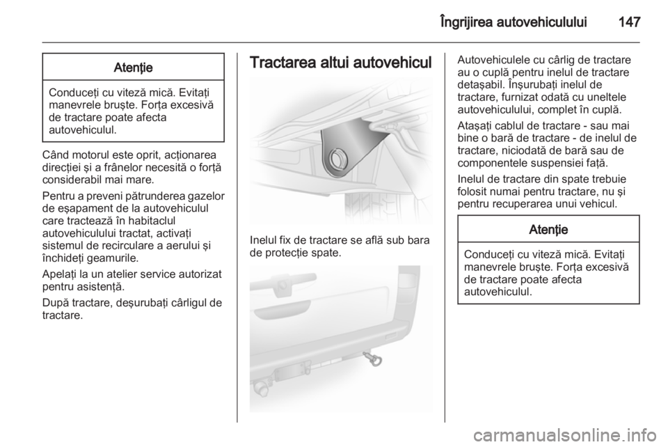 OPEL VIVARO 2013 Manual de utilizare (in Romanian) OPEL VIVARO 2013 Manual de utilizare (in Romanian)