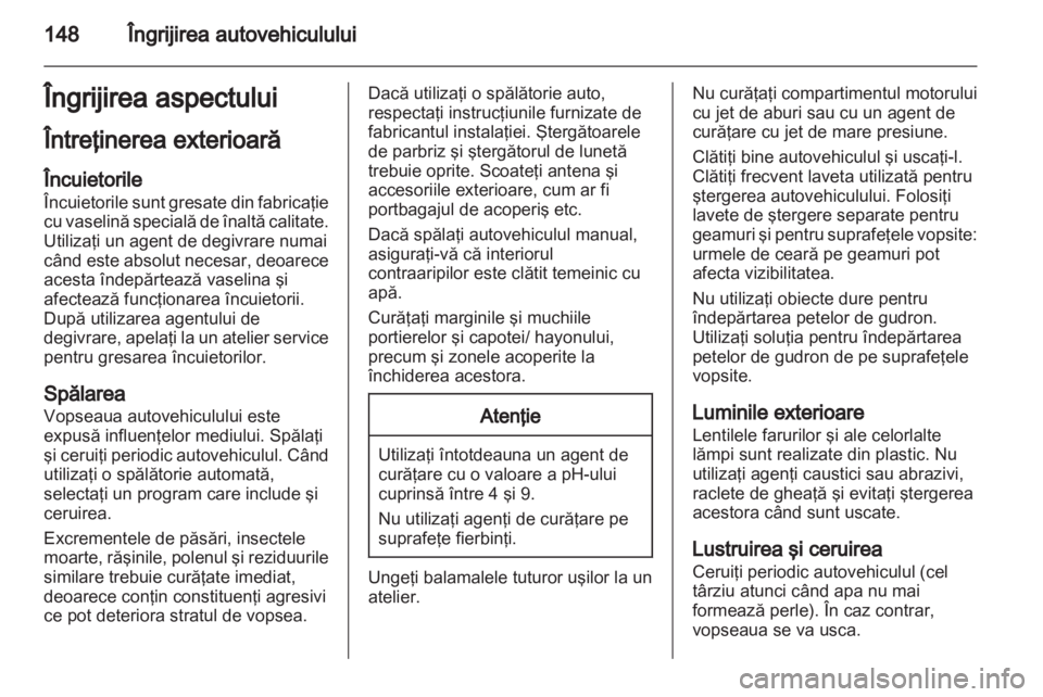 OPEL VIVARO 2013 Manual de utilizare (in Romanian) OPEL VIVARO 2013 Manual de utilizare (in Romanian)
