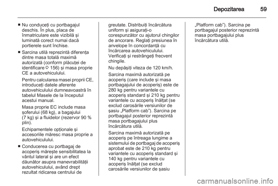 OPEL VIVARO 2013  Manual de utilizare (in Romanian) 