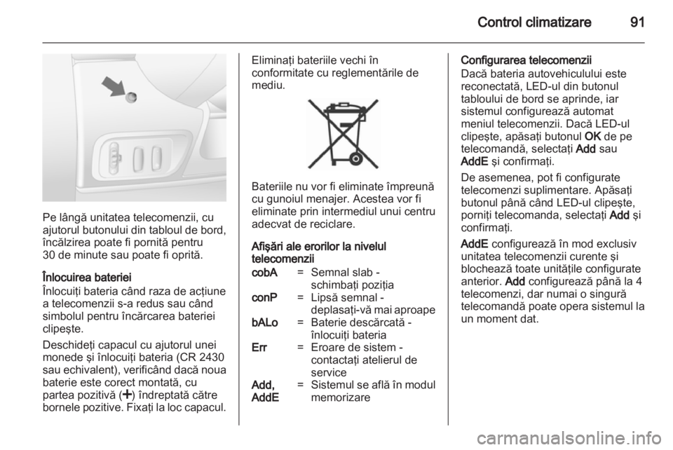OPEL VIVARO 2013  Manual de utilizare (in Romanian) 