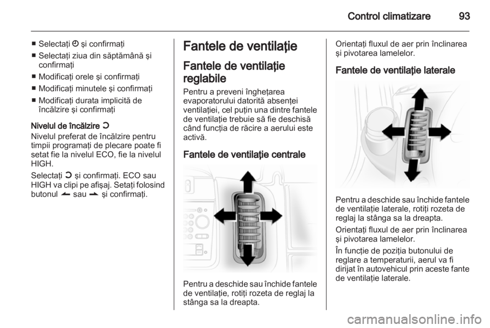 OPEL VIVARO 2013  Manual de utilizare (in Romanian) 