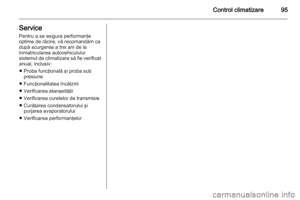 OPEL VIVARO 2013  Manual de utilizare (in Romanian) 