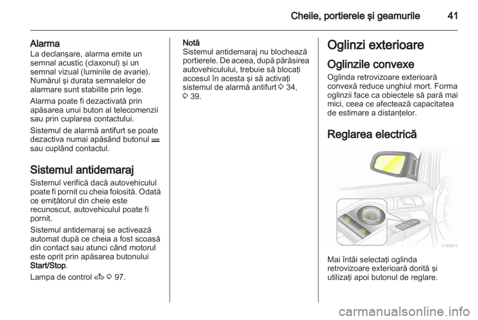 OPEL ZAFIRA 2011 Manual de utilizare (in Romanian) OPEL ZAFIRA 2011 Manual de utilizare (in Romanian)