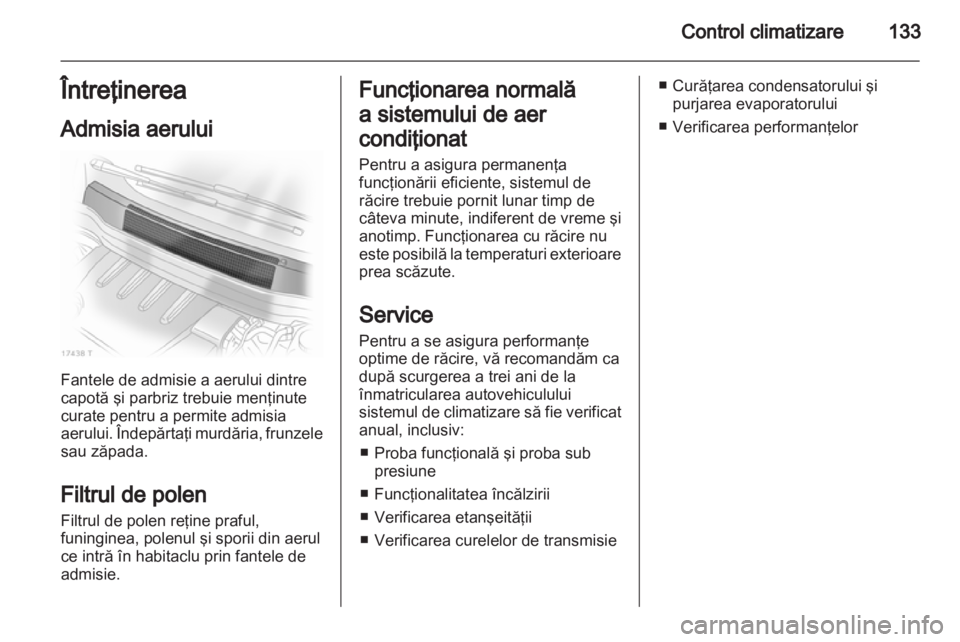 OPEL ZAFIRA 2012  Manual de utilizare (in Romanian) 