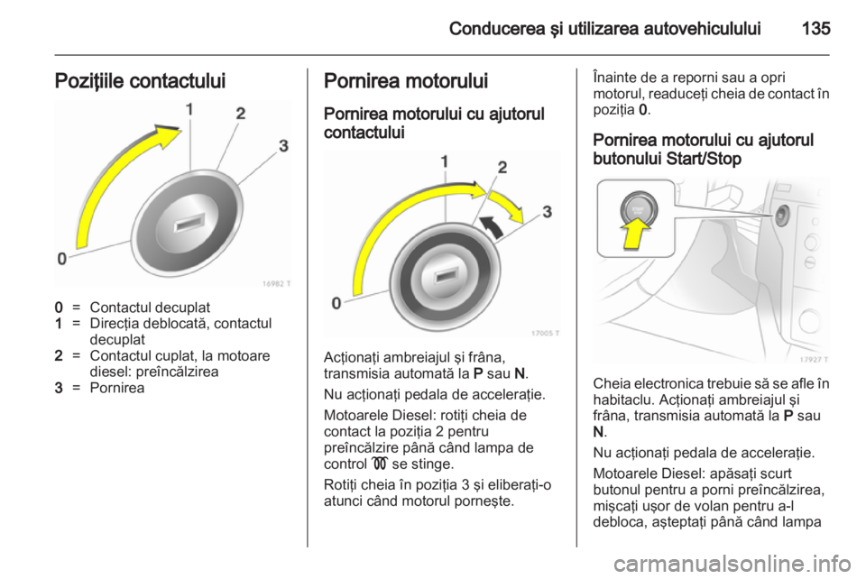 OPEL ZAFIRA 2012  Manual de utilizare (in Romanian) 