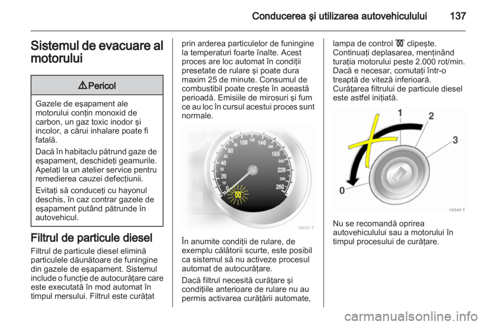 OPEL ZAFIRA 2012  Manual de utilizare (in Romanian) 