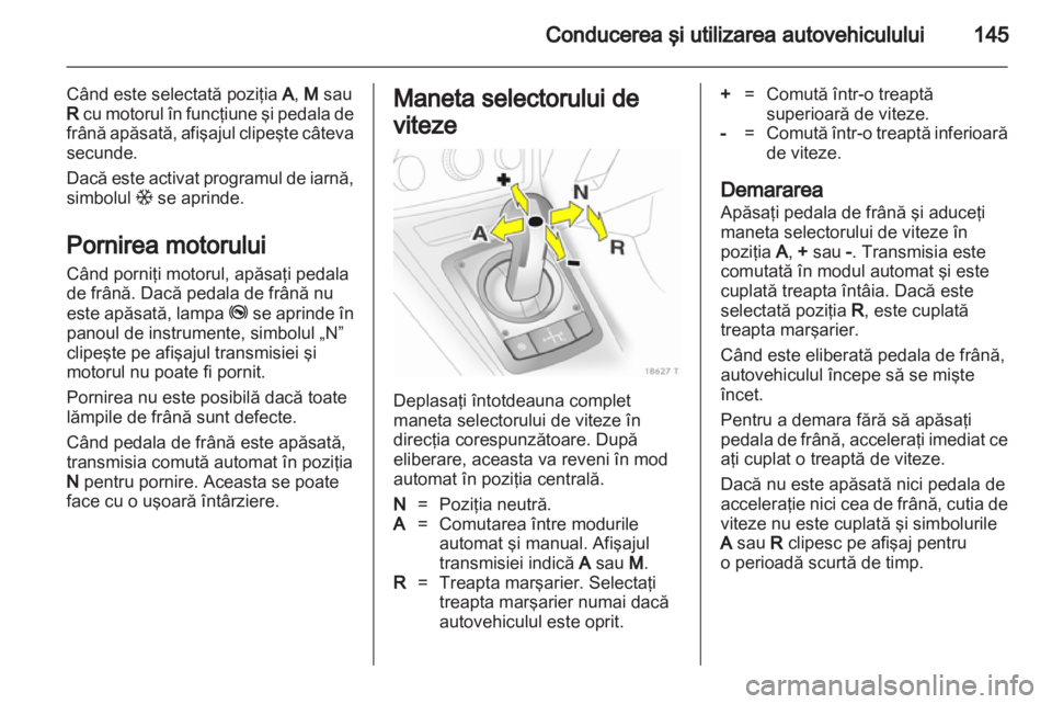 OPEL ZAFIRA 2012  Manual de utilizare (in Romanian) 