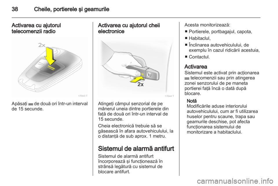 OPEL ZAFIRA 2012 Manual de utilizare (in Romanian) OPEL ZAFIRA 2012 Manual de utilizare (in Romanian)