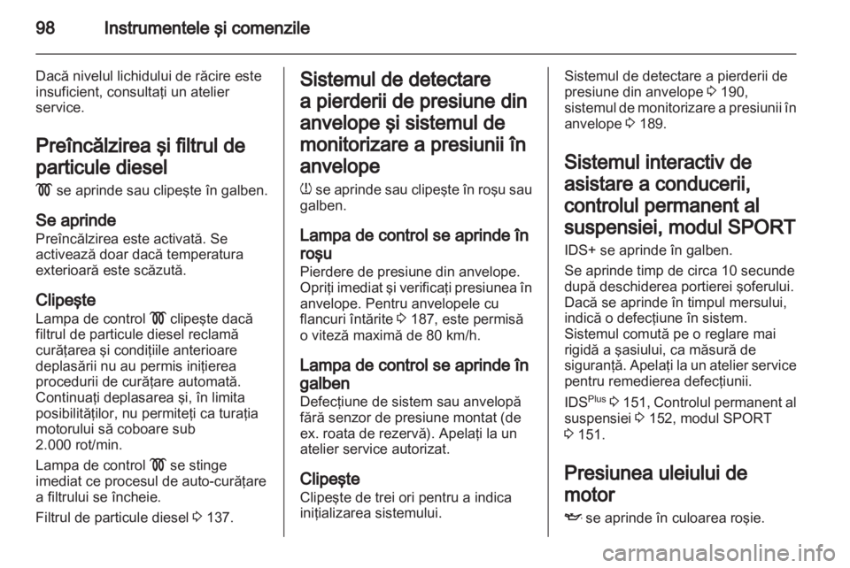 OPEL ZAFIRA 2012 Manual de utilizare (in Romanian) OPEL ZAFIRA 2012 Manual de utilizare (in Romanian)