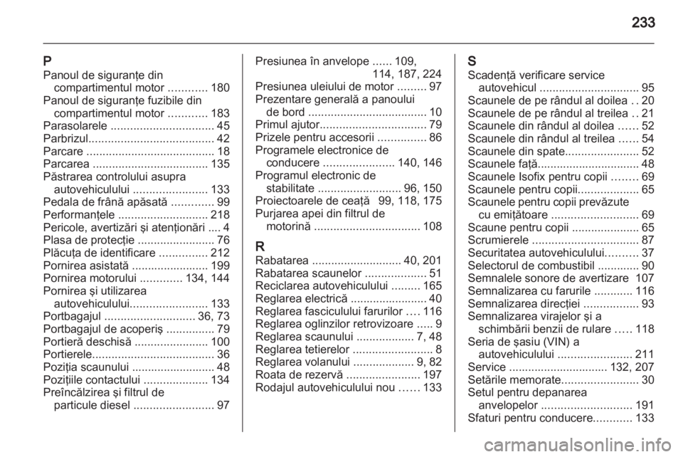 OPEL ZAFIRA 2013  Manual de utilizare (in Romanian) 